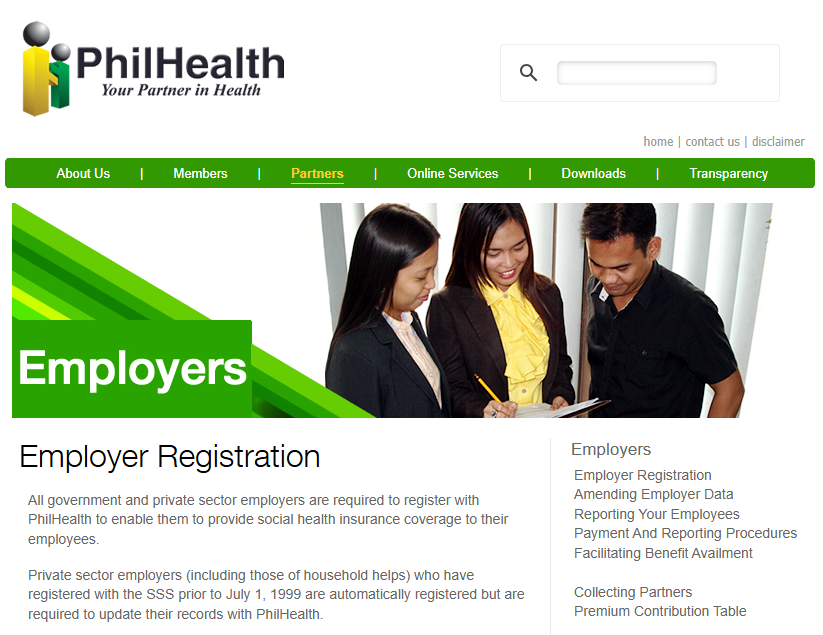philhealth employer registration